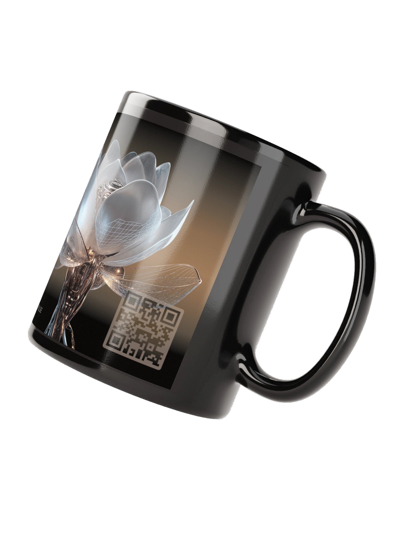 Paradise Beyond Pulse, Black Glossy Mug + Daily Poetry Experience [AUDIO] product image (5)