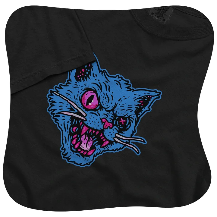 Neon Version - Fear the One-Eyed Cat - Tee product image (1)