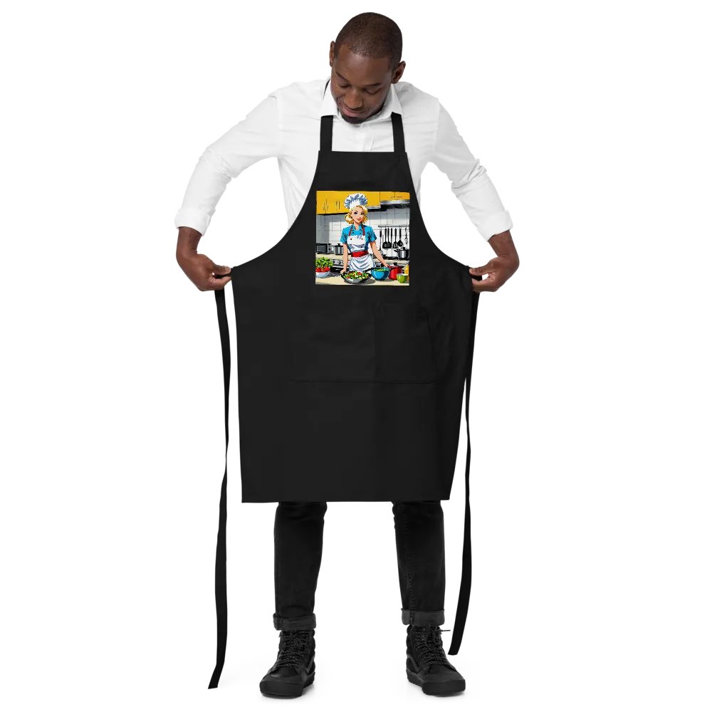Organic Cotton Kitchen Hero Apron product image (5)