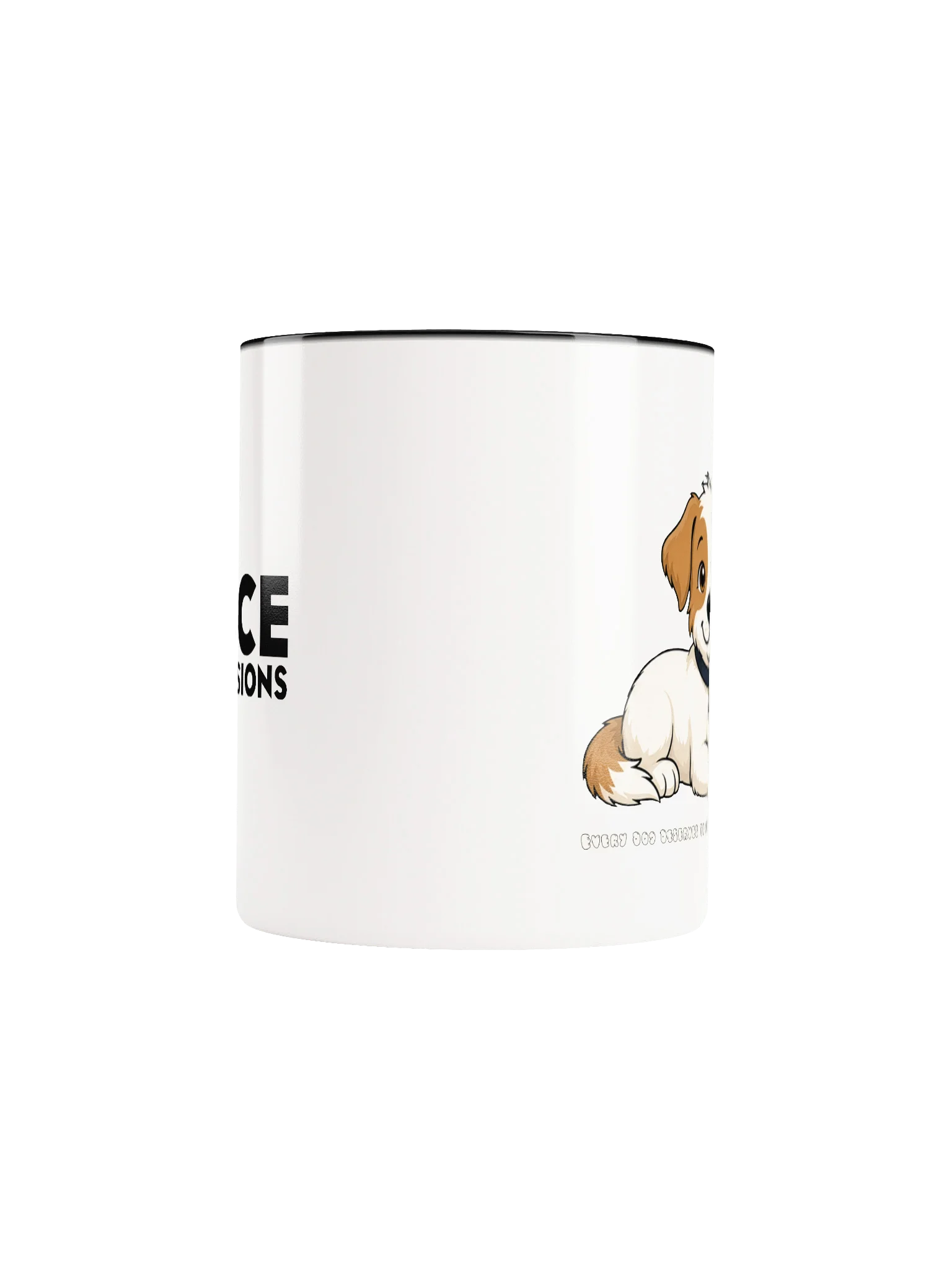Sonance Dog Ceramic Mug with Colour Inside (Laying Down) product image (5)