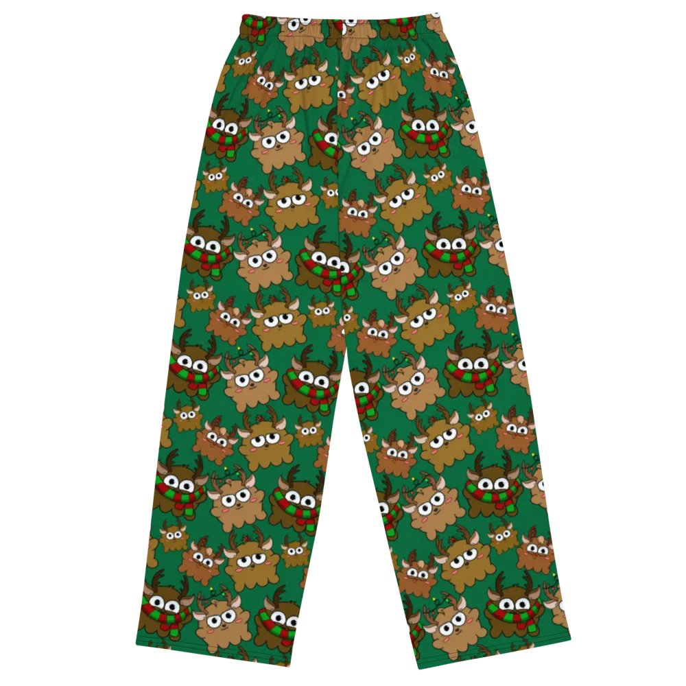 Green Globdeer Pajama Pants product image (2)