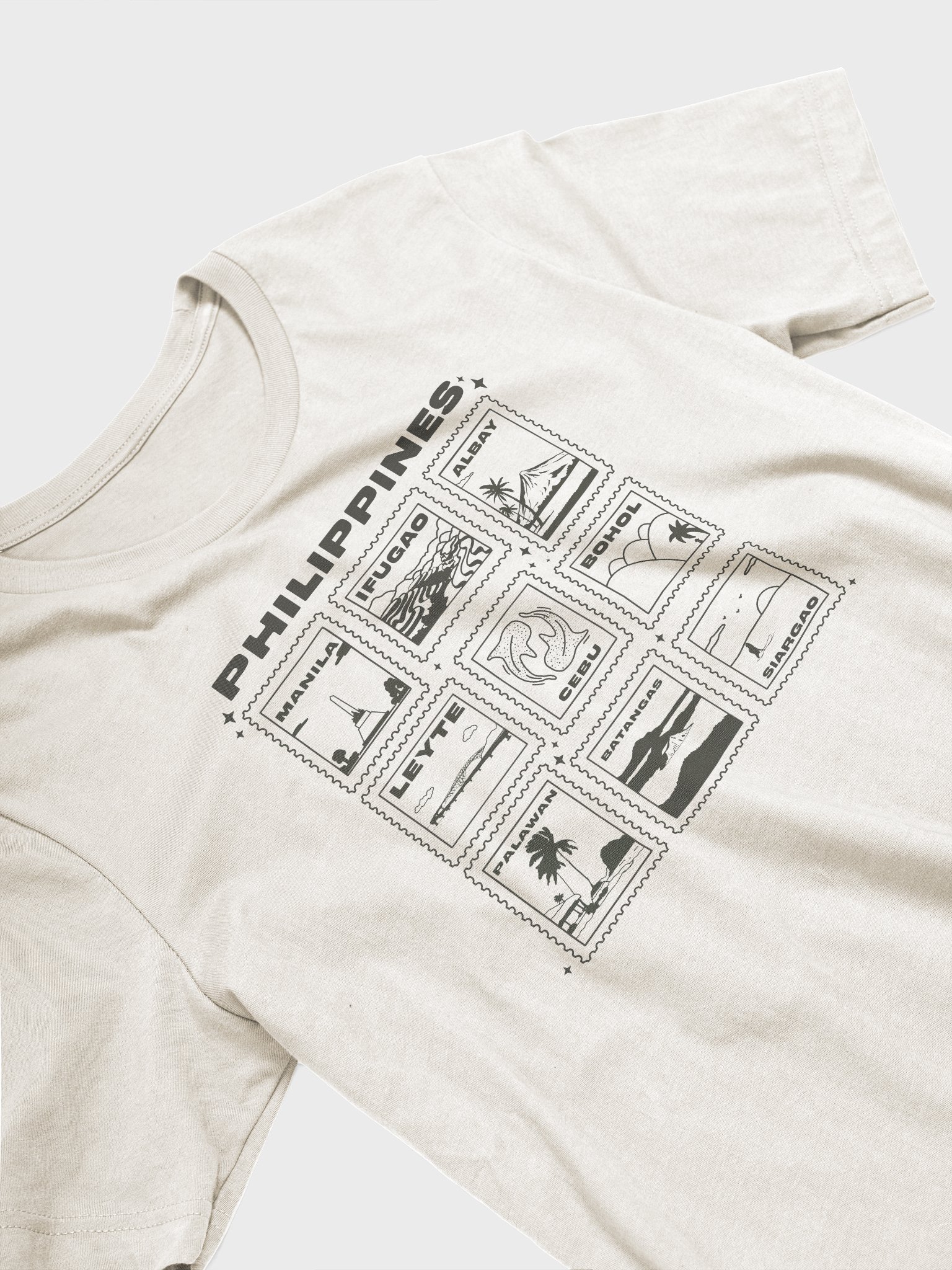 Philippines Stamps T-shirt product image (2)