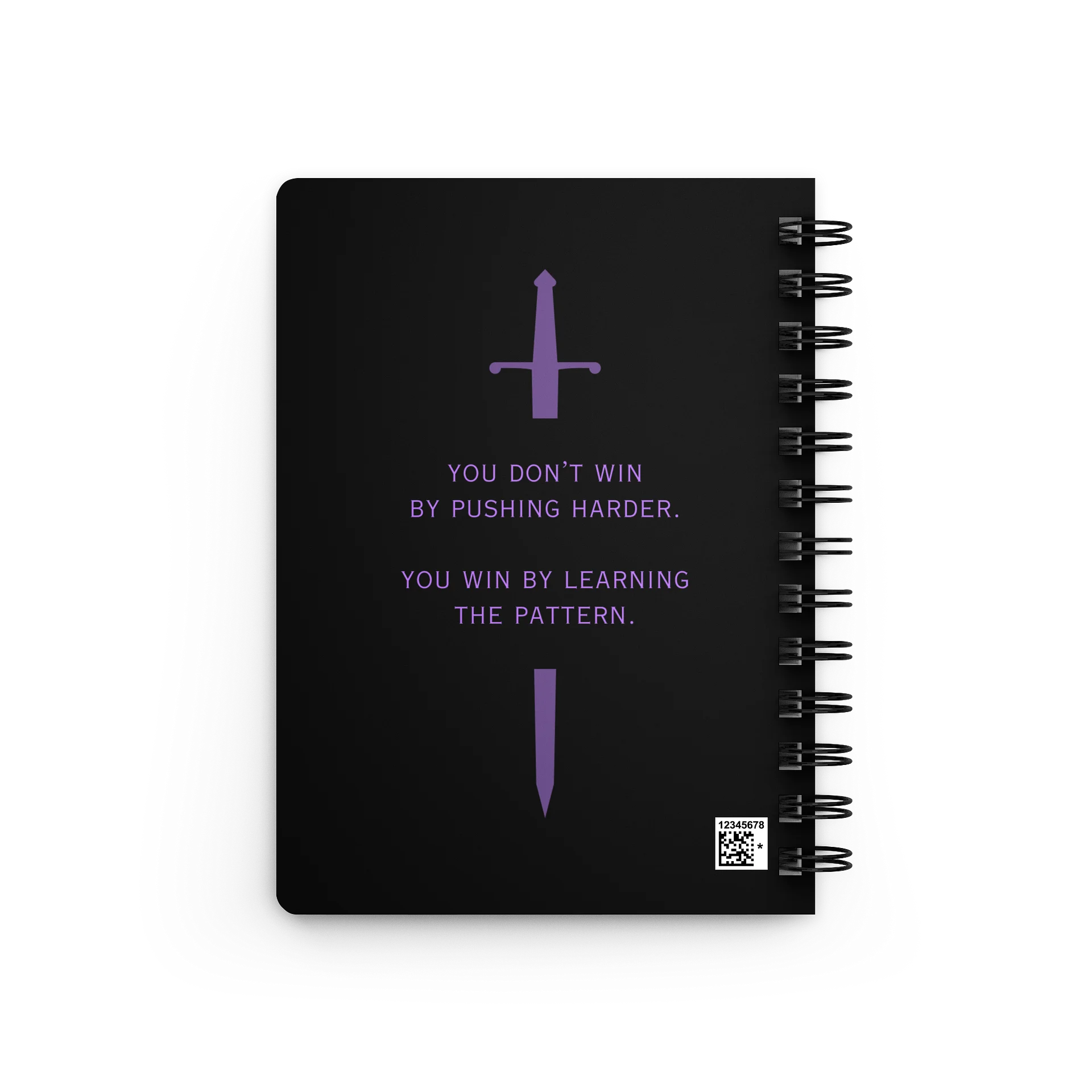 Pattern Boss Field Notes Journal | Gothic Chronic Illness Notebook product image (2)