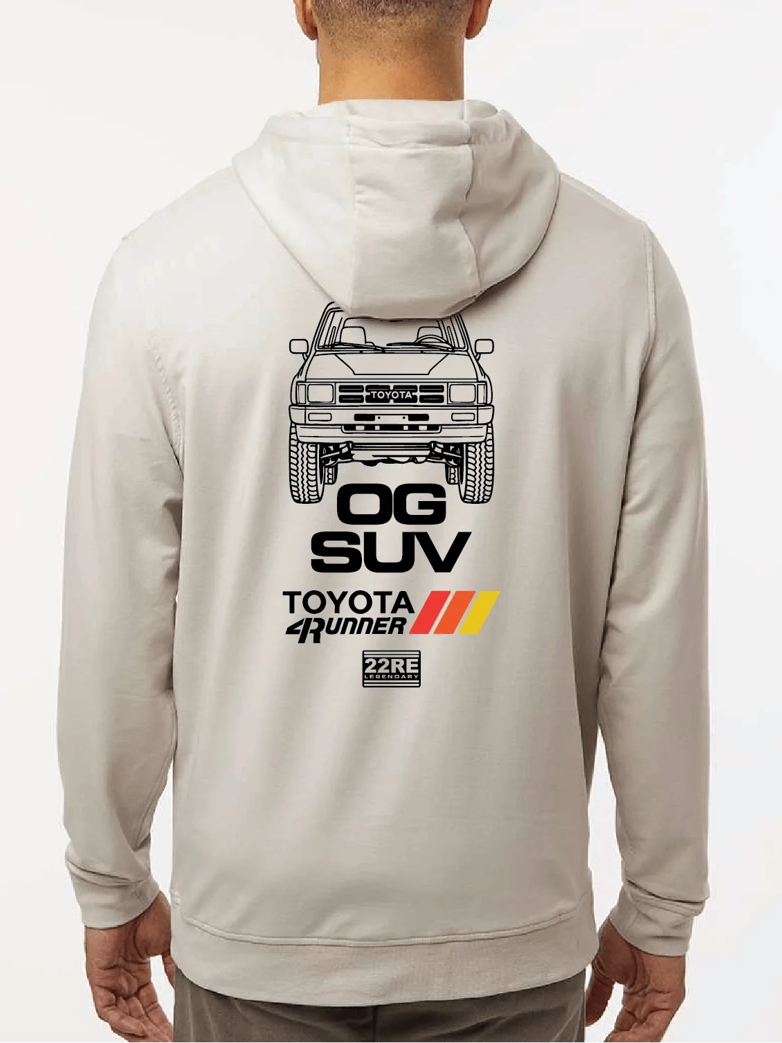 Vertical Unisex Premium Hoodie - Sand product image (1)