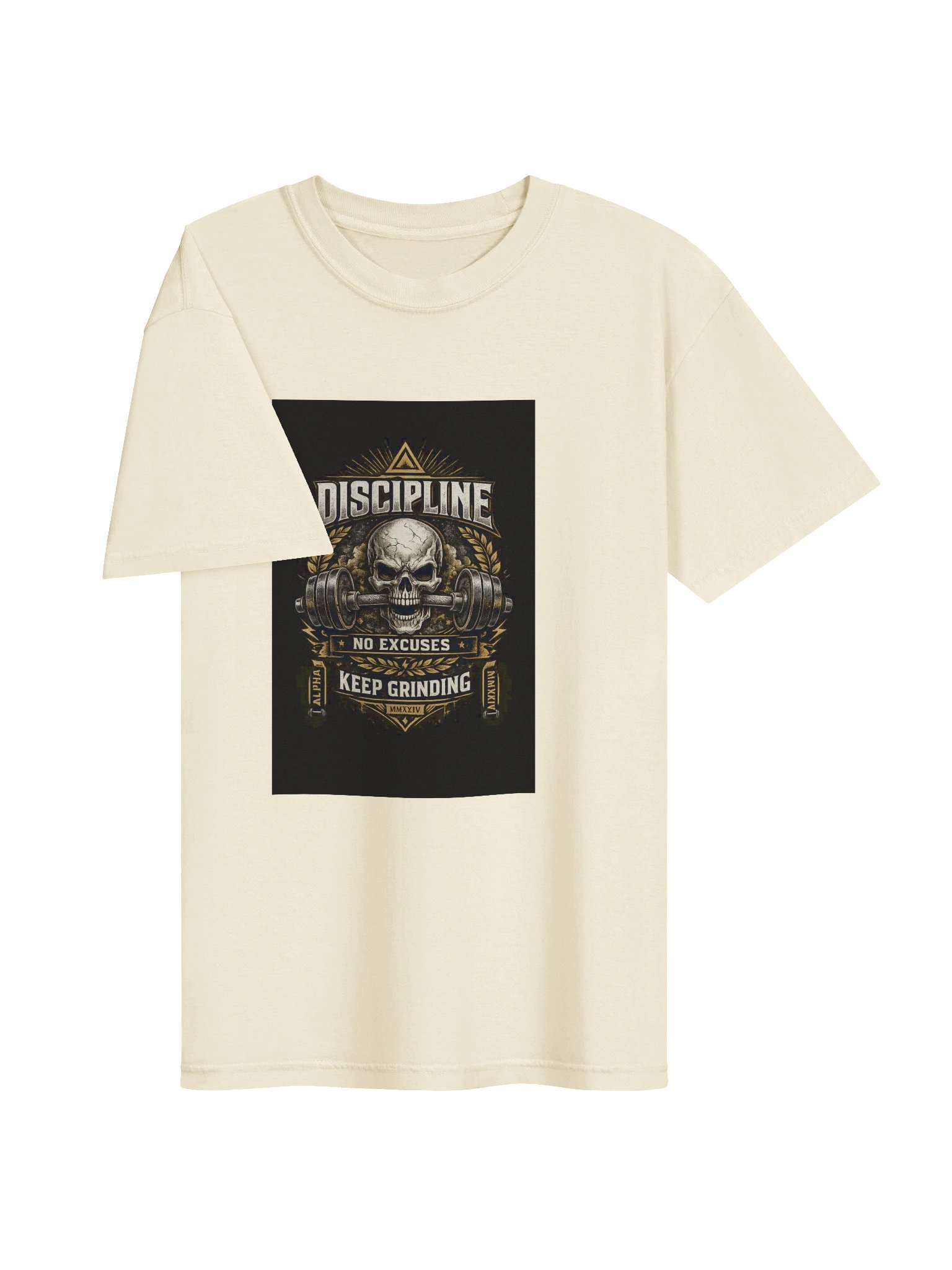 Discipline No Excuses Keep Grinding T-Shirt product image (3)