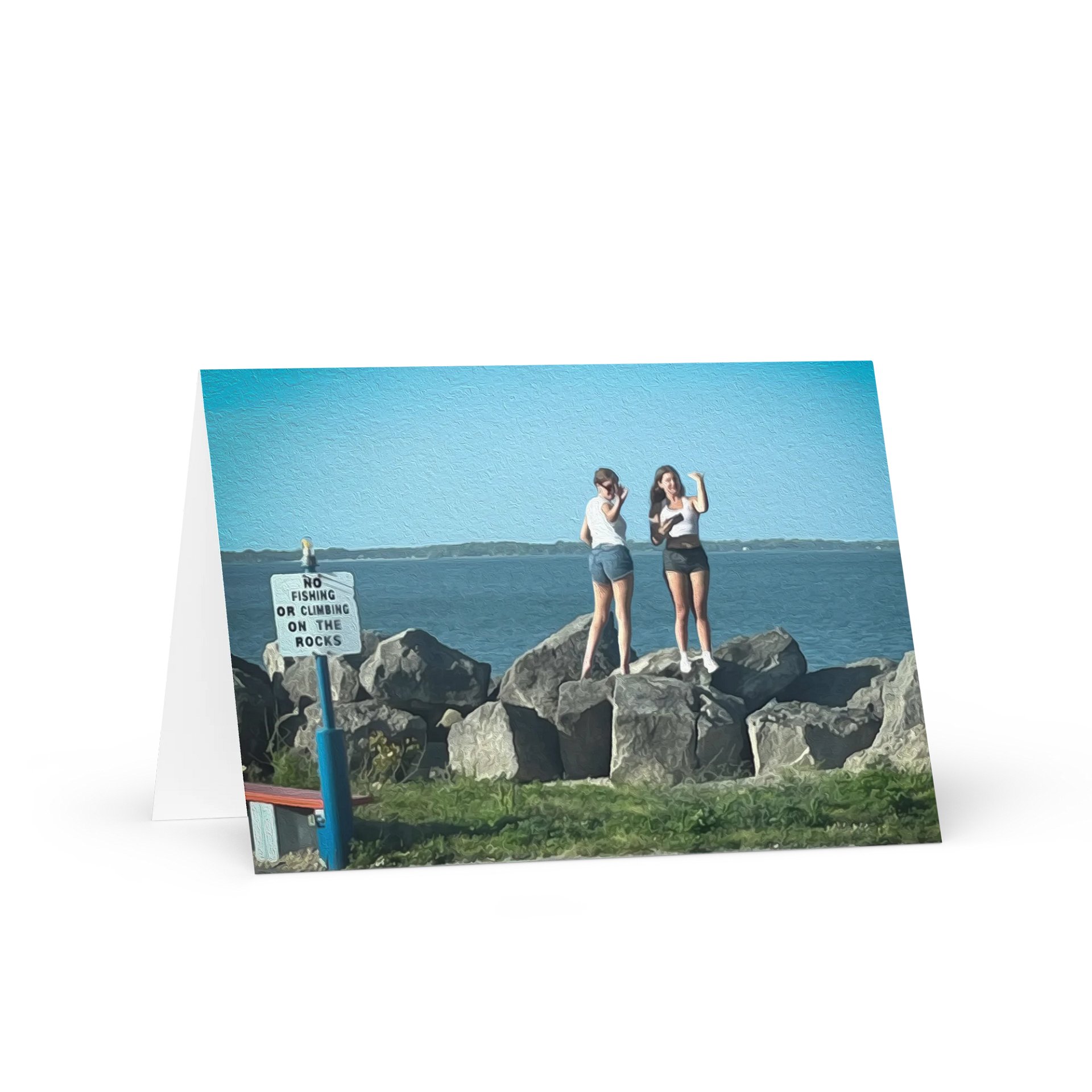 Rocky Gestures Greeting Card product image (1)