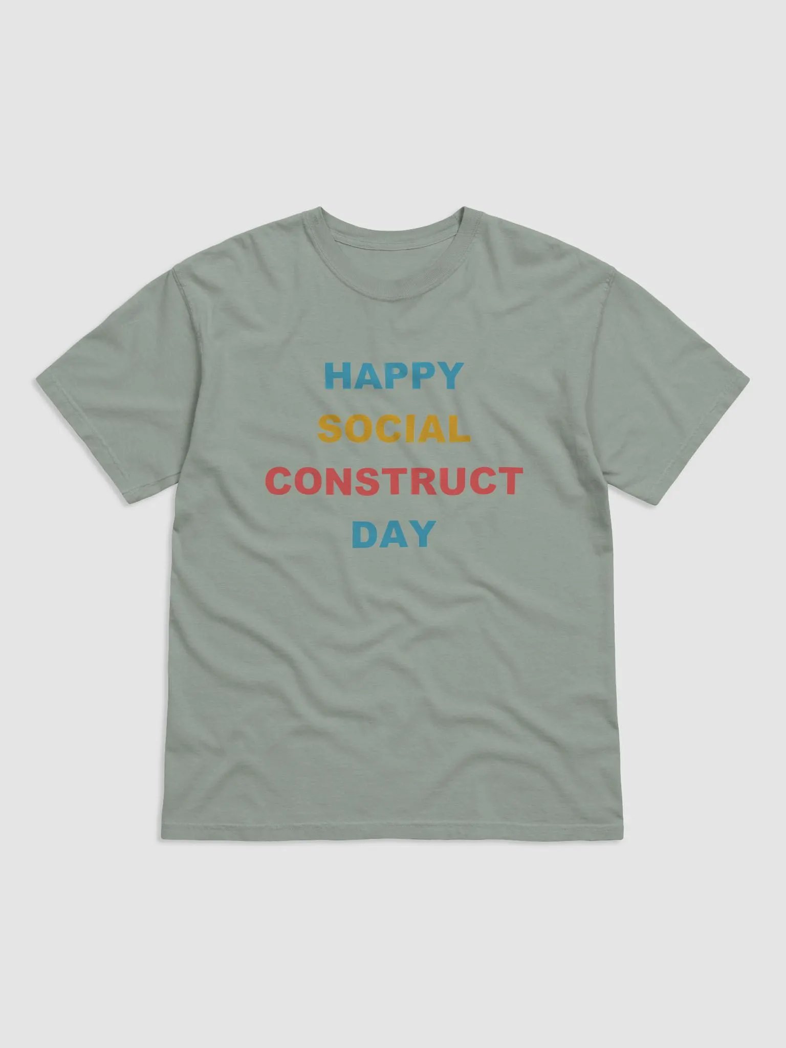 Happy Social Construct Day Shirt product image (2)