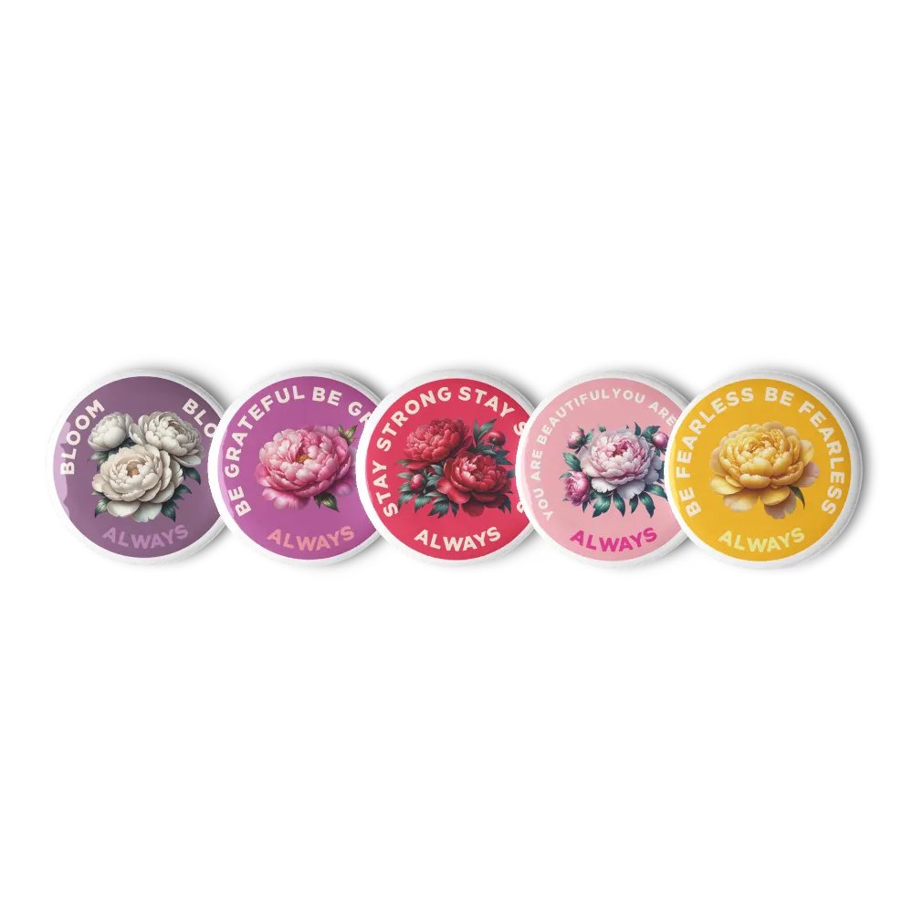 Bloom Always Pin Buttons Set product image (3)
