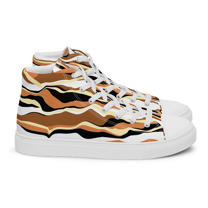 Earthy Waves Men's High Tops product image (11)