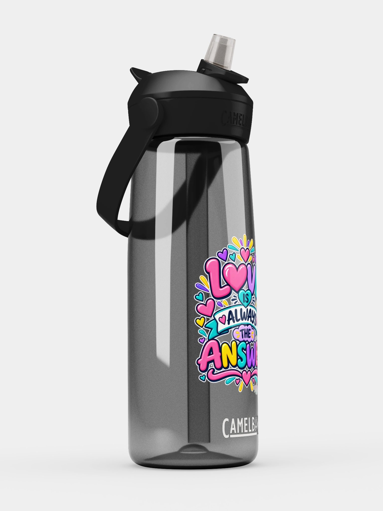CamelBak Thrive® Flip Straw Inspirational Water Bottle - Love is Always the Answer. product image (3)