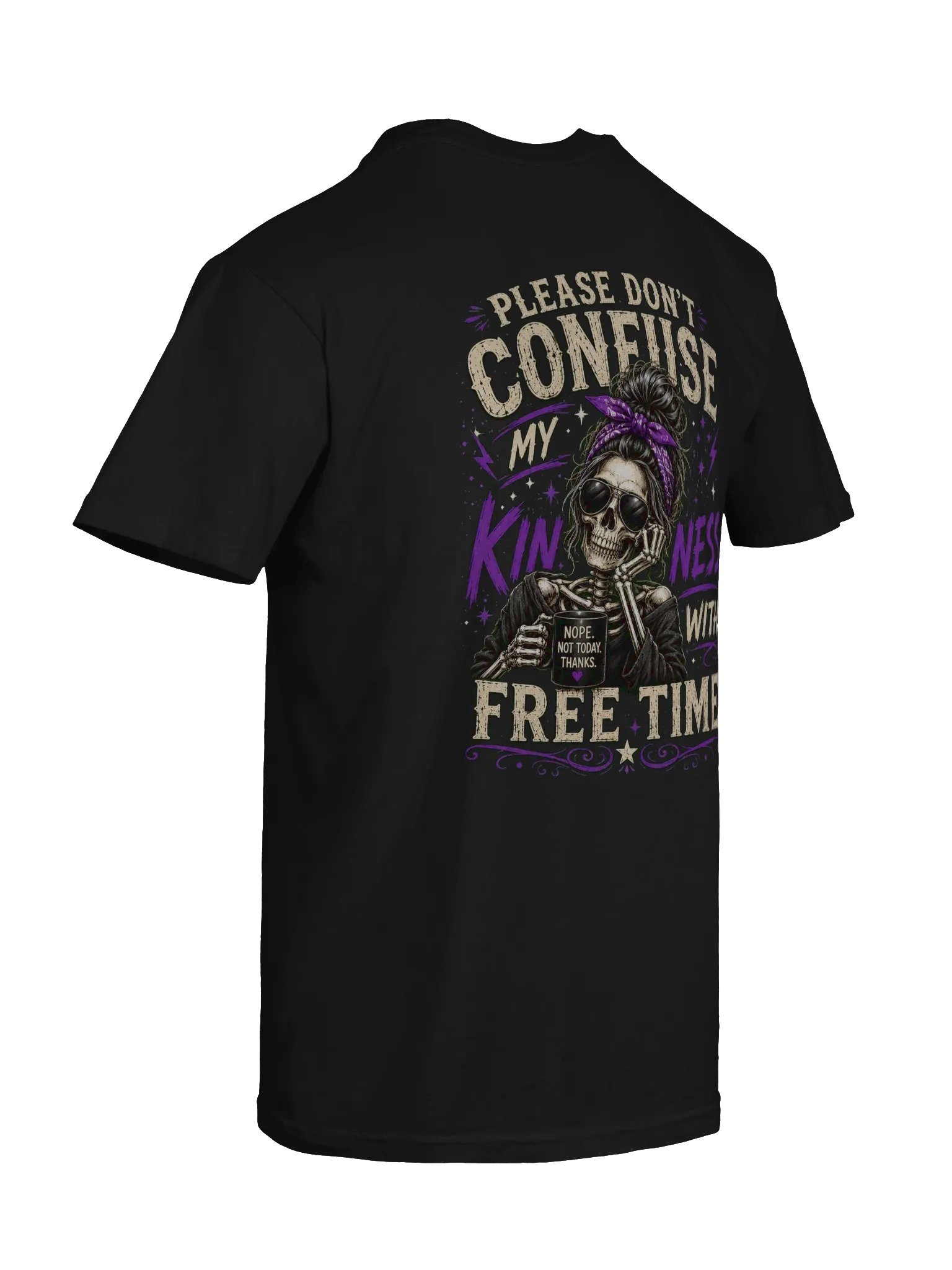 Don’t confuse my Kindness 10K of Chaos Tee product image (8)