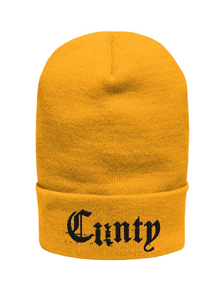 Mustard Cunty Beanie product image (1)