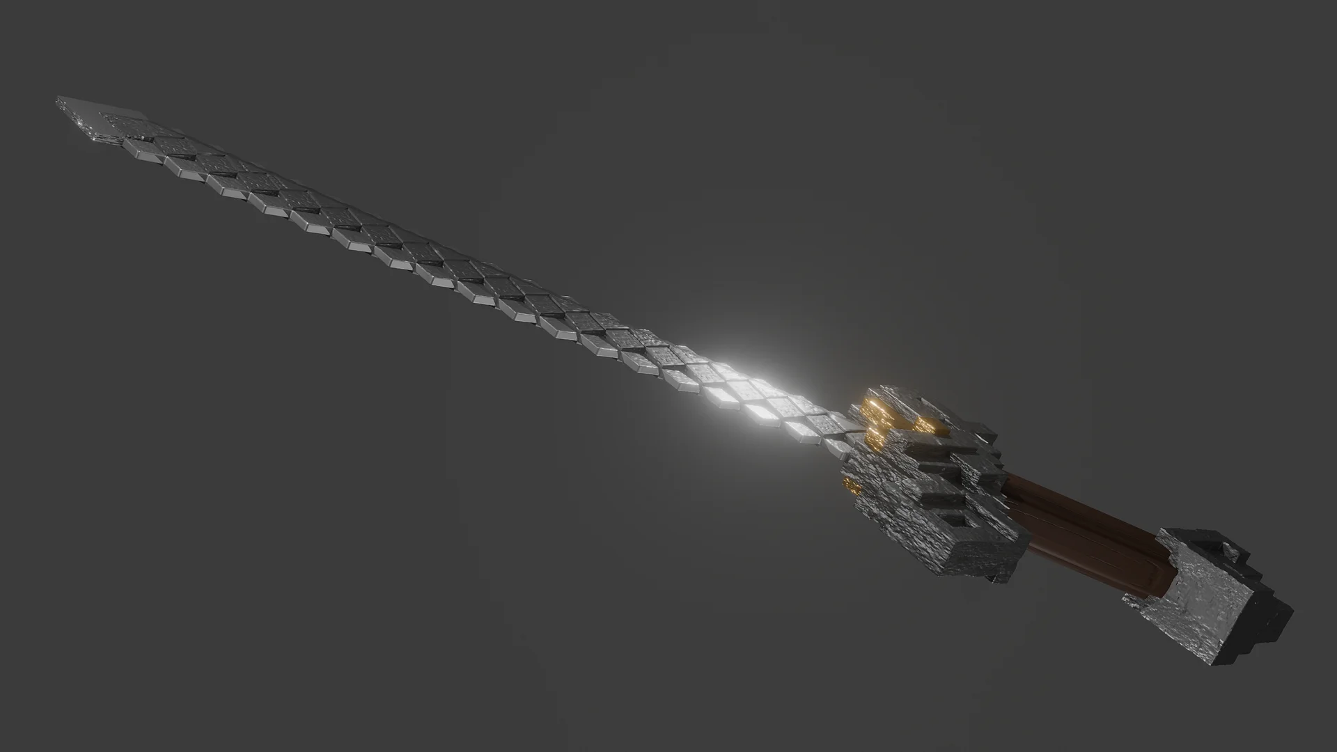 Minecraft Movie Sword - Digital 3D printable model files product image (7)