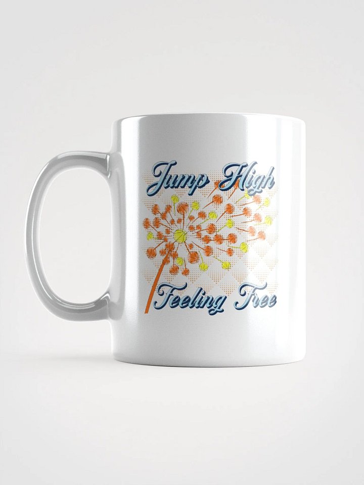 Dandelion Basketball Jump High Feeling Free Dreams Mug product image (1)