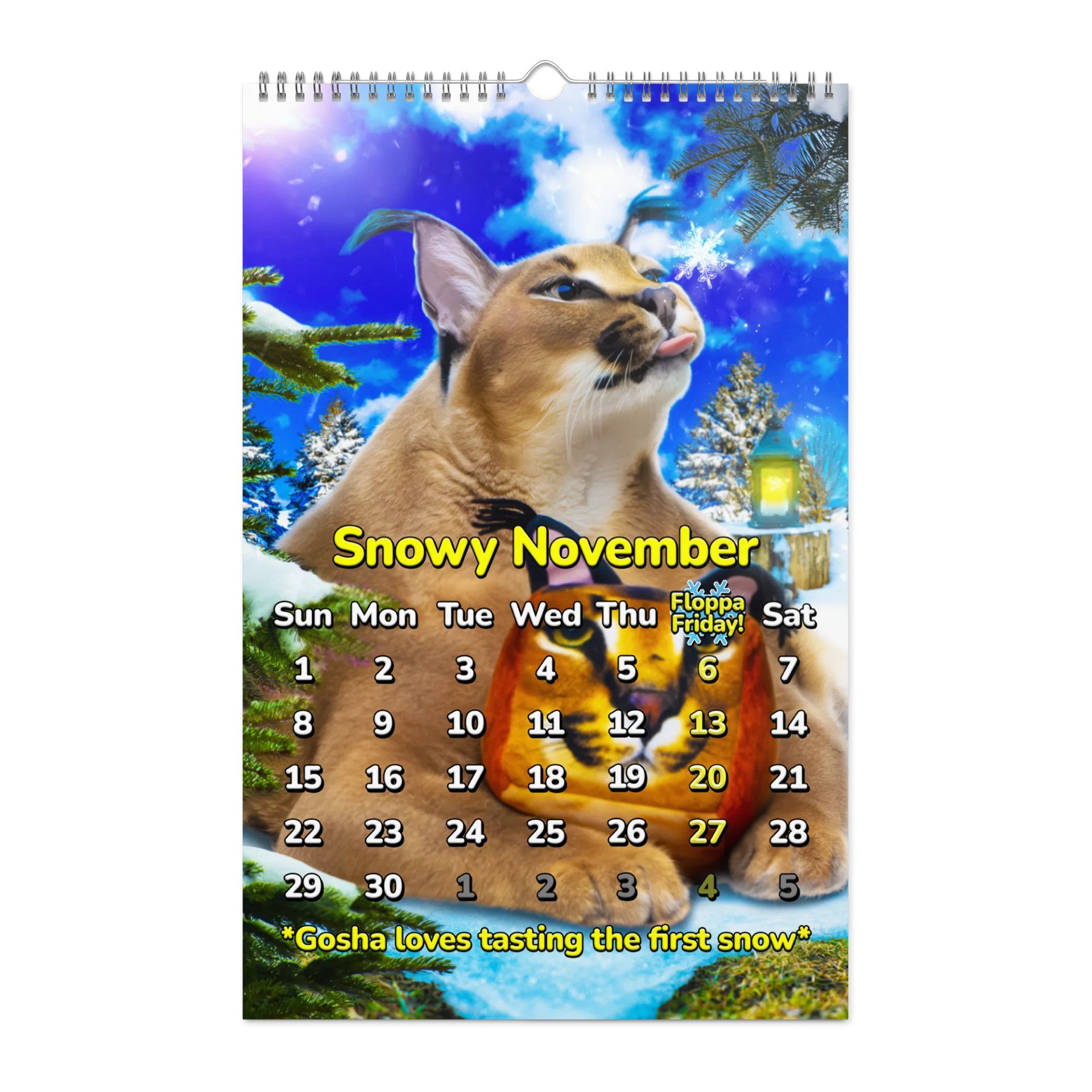 BIG CARACALENDAR 2026 (Limited Edition) product image (11)