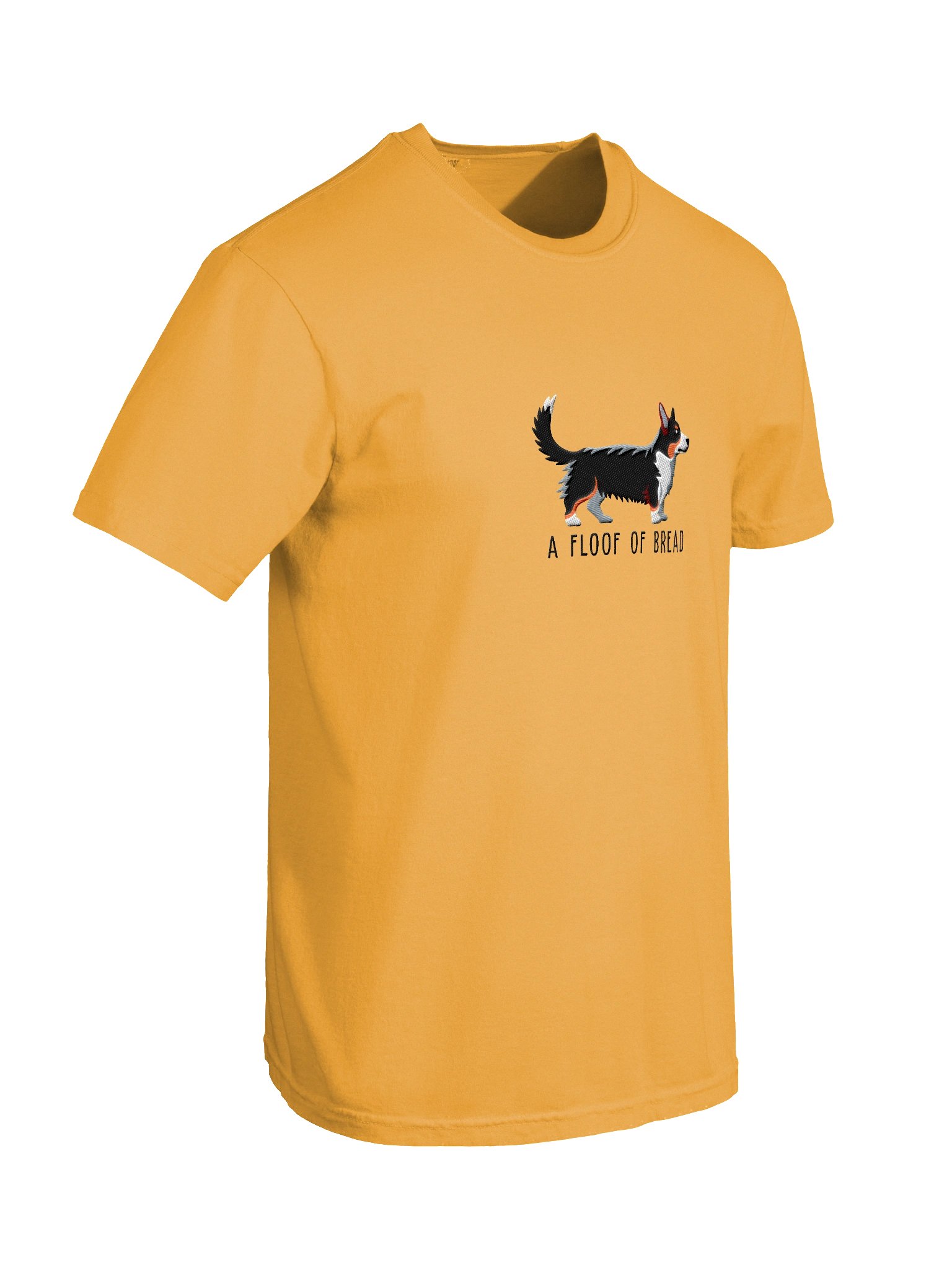 A Floof of Bread T-Shirt(Embroidered) of a Cardigan Welsh Corgi(Tricolor) product image (11)