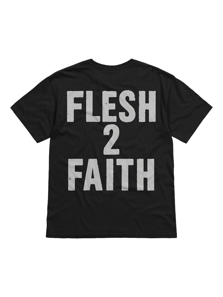 From Flesh 2 Faith — Logo Tee (White) product image (2)