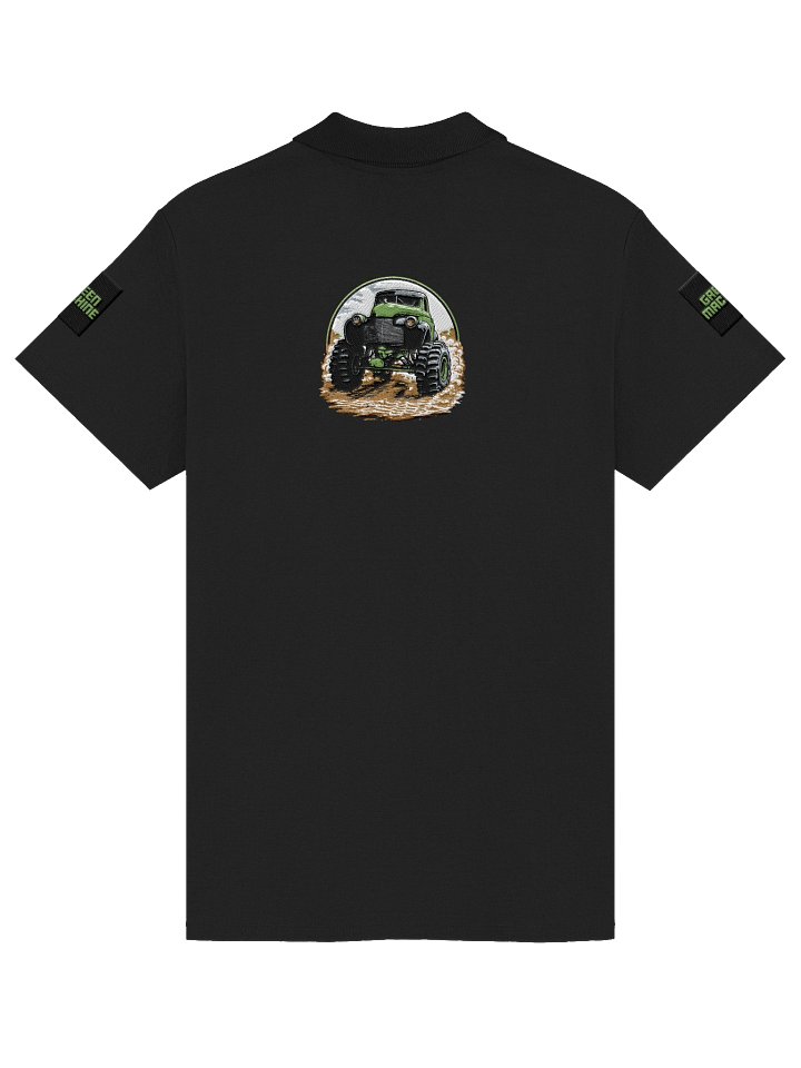 GREEN MACHINE Premium Pique Polo product image (2)