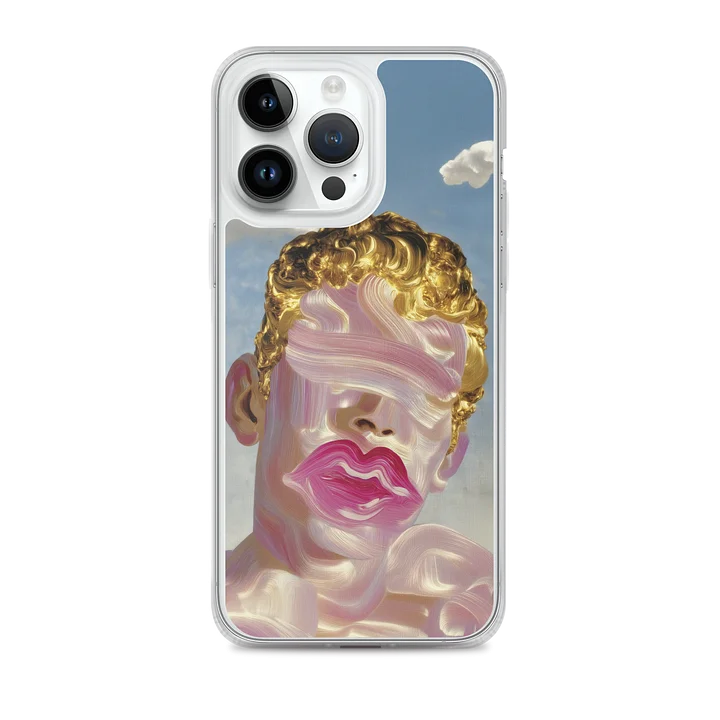 Swirly Thoughts Clear iPhone Case product image (1)