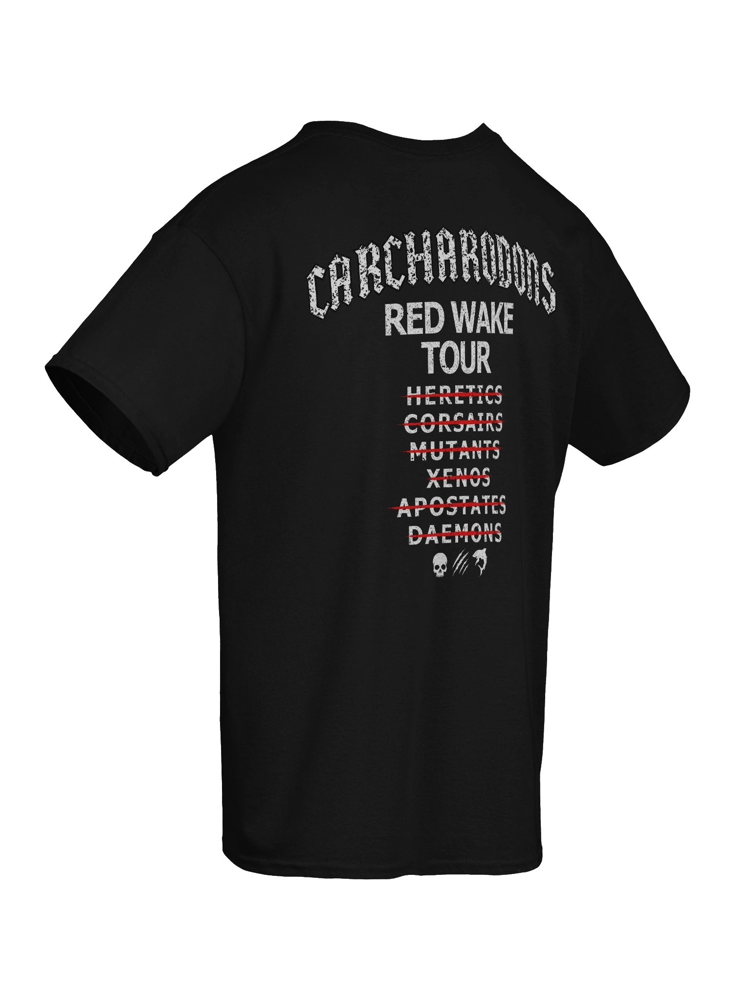 RED WAKE TOUR DELUXE T-SHIRT product image (5)