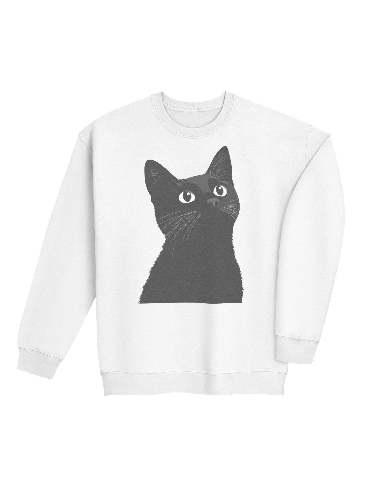 Black Cat Sweatshirt product image (31)