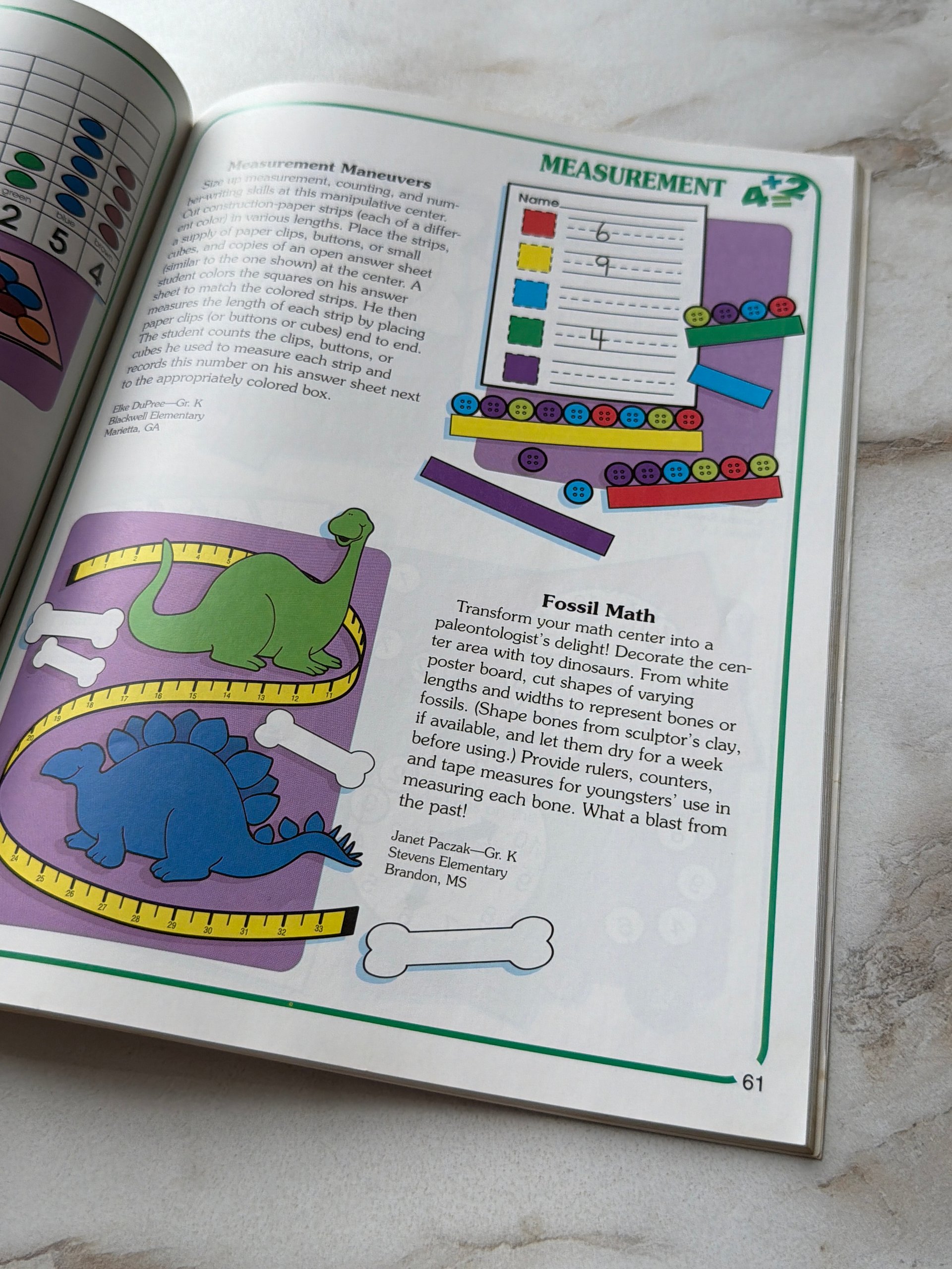 1996 The Best of The Mailbox Learning Centers | Preschool Kindergarten Homeschool Activities product image (5)