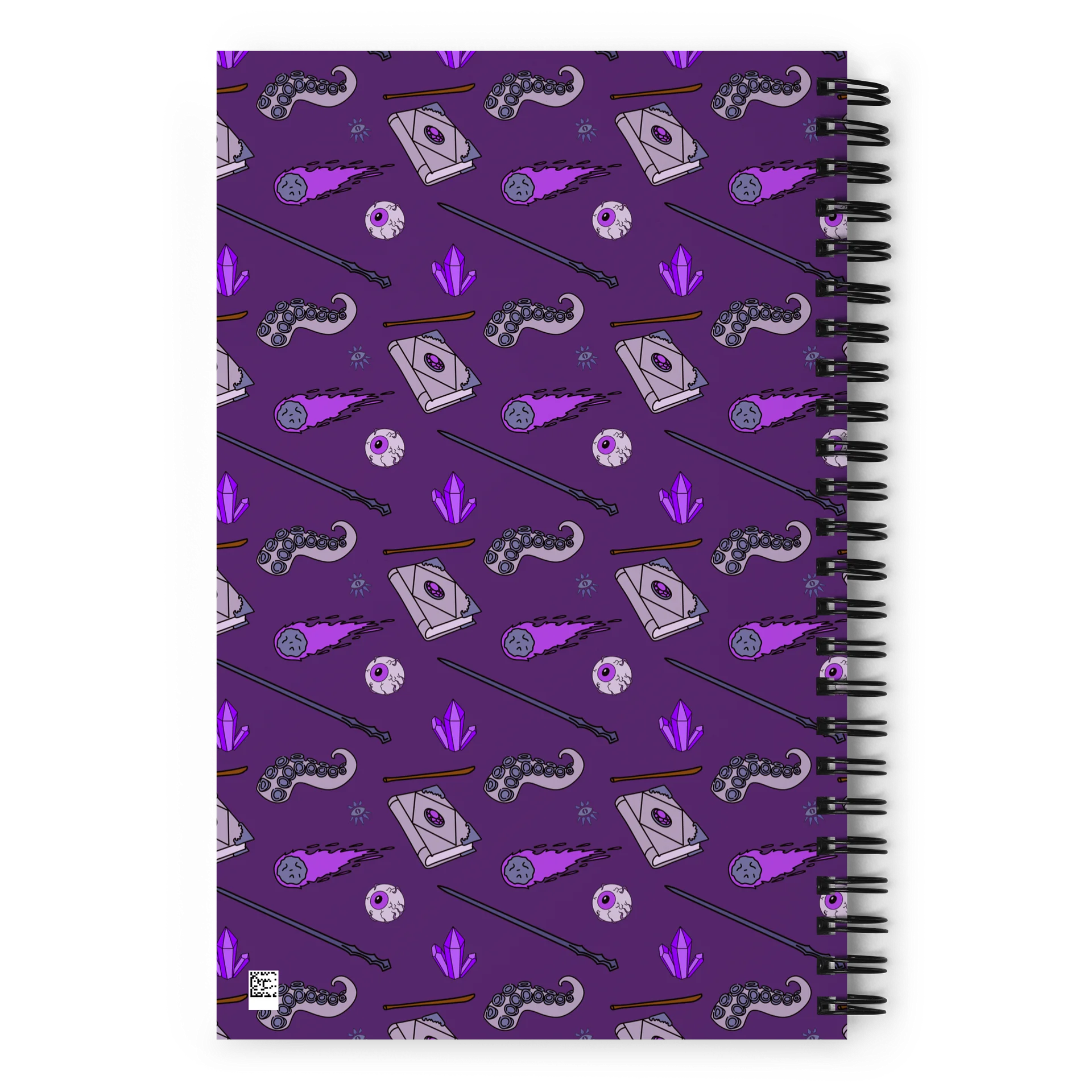 Warlock Sprial Bound Notebook product image (2)