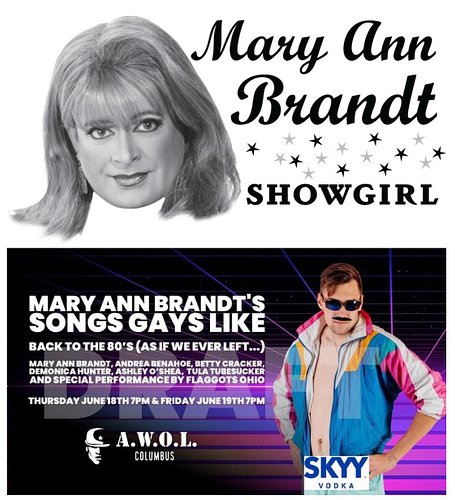 Huge shout out to our long-time sponsor Mary Ann Brandt!!
Be sure to check out A.W.O.L this Thursday & Friday as they relive ...