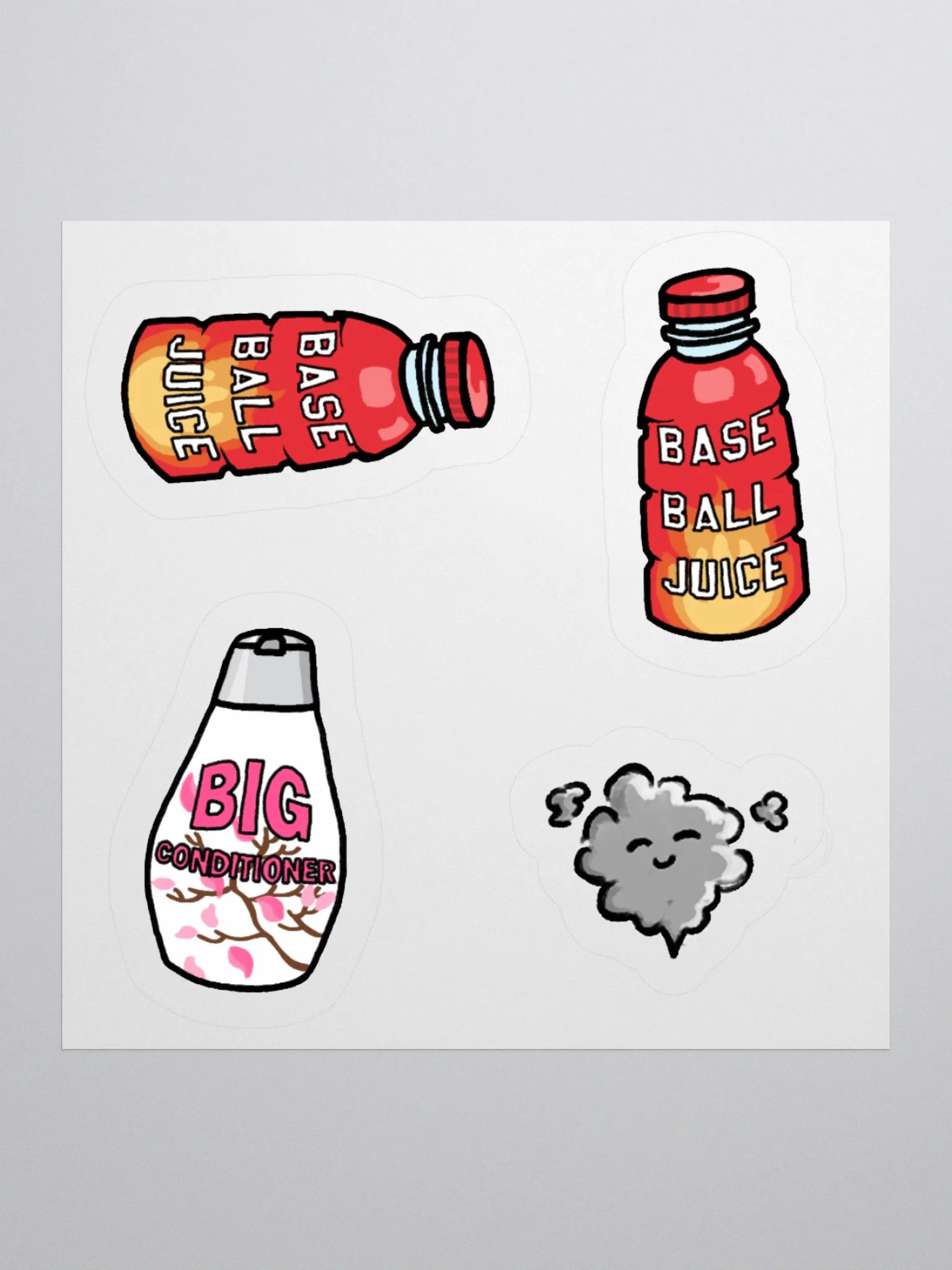 Baseball Juice Stickers! product image (1)
