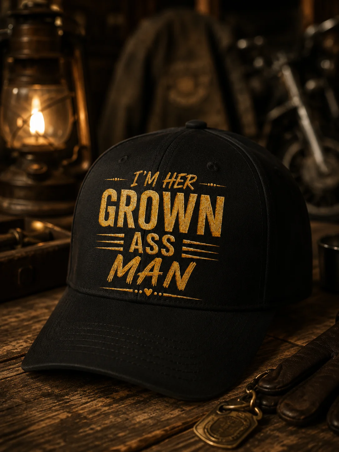 I'm Her Grown Ass Man Baseball Cap product image (1)