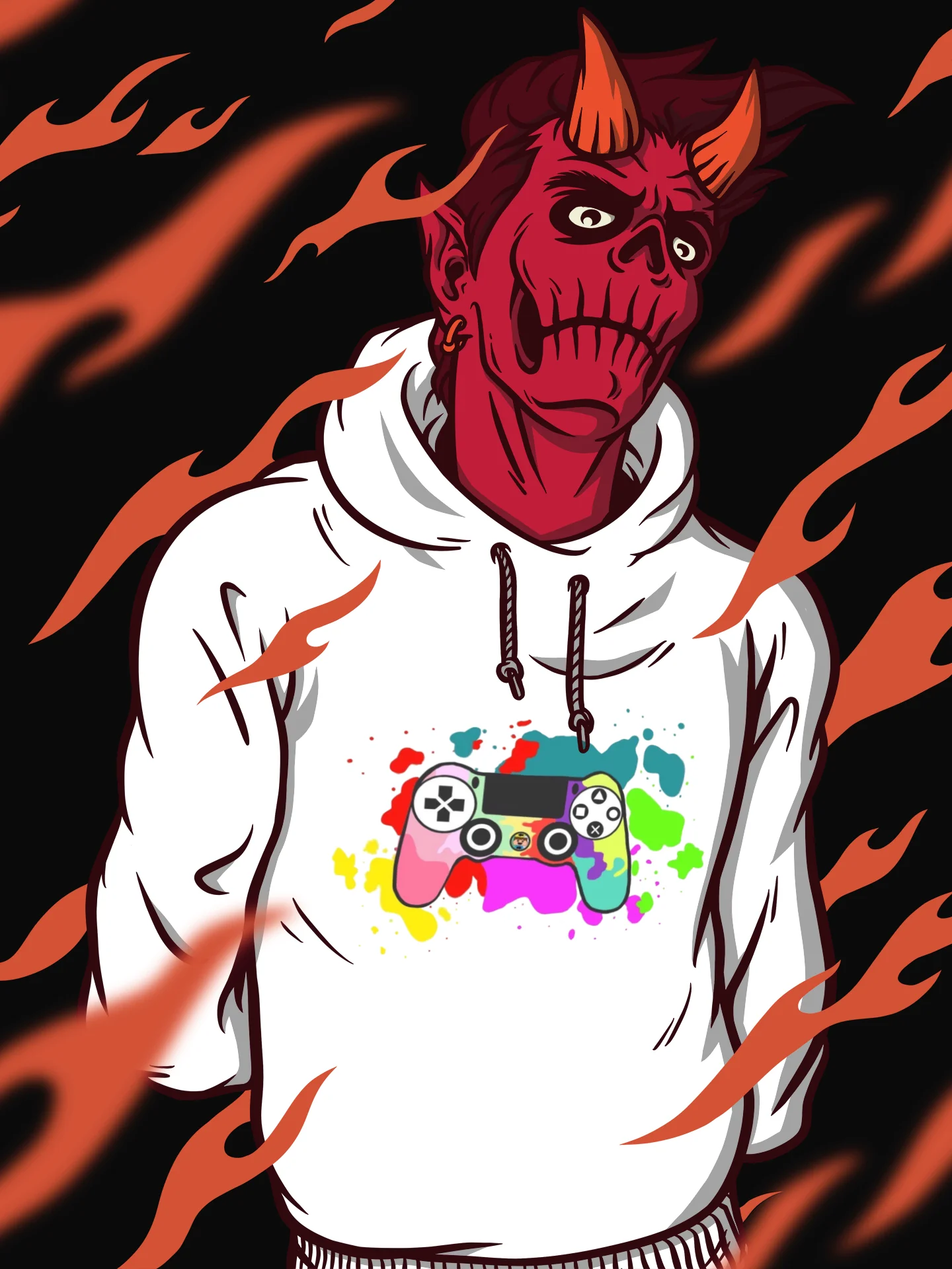 Controller Hoodie - Unisex product image (8)