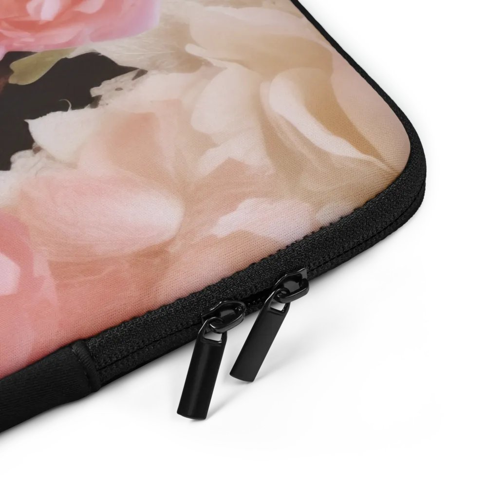 Vintage Lady Floral Elegance Laptop Sleeve product image (4)