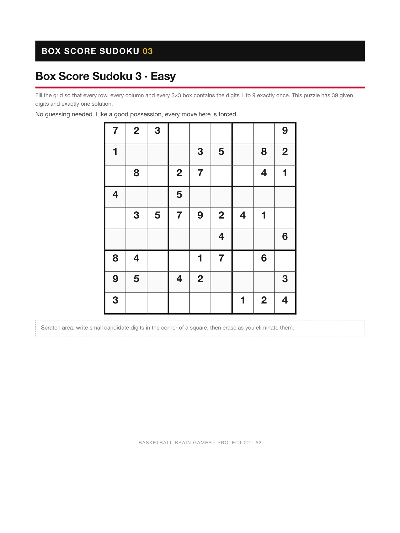 Basketball Brain Games — 66 Printable Puzzles for Hoops Fans (PDF) product image (4)