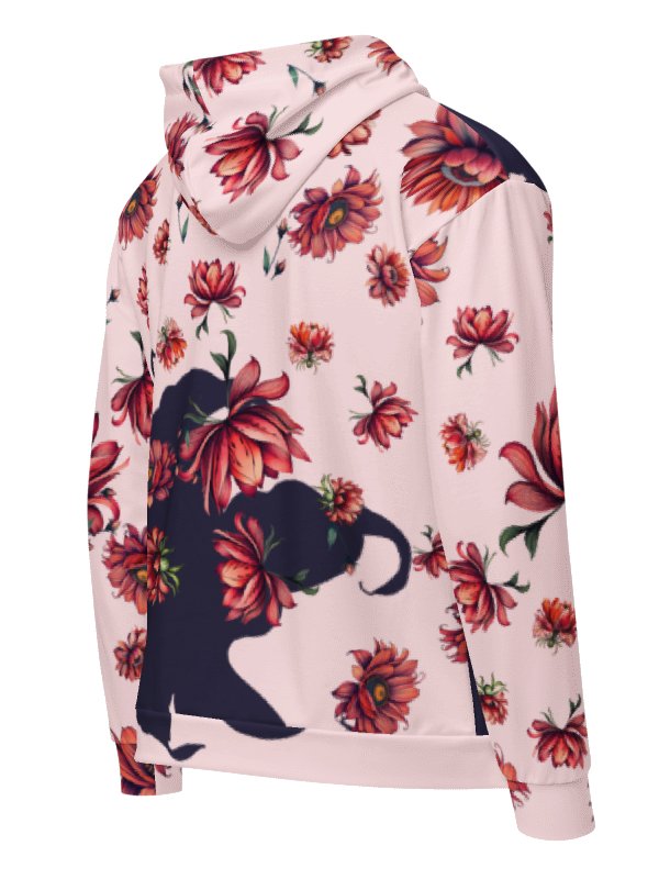 Flower thoughts-Recycled Unisex Zip Hoodie product image (9)