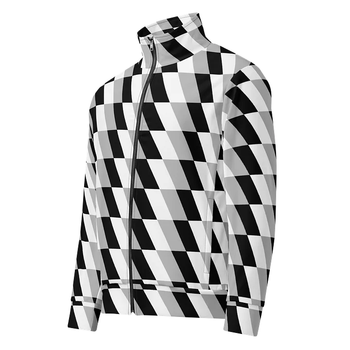 Monochrome Grid Track Jacket product image (1)