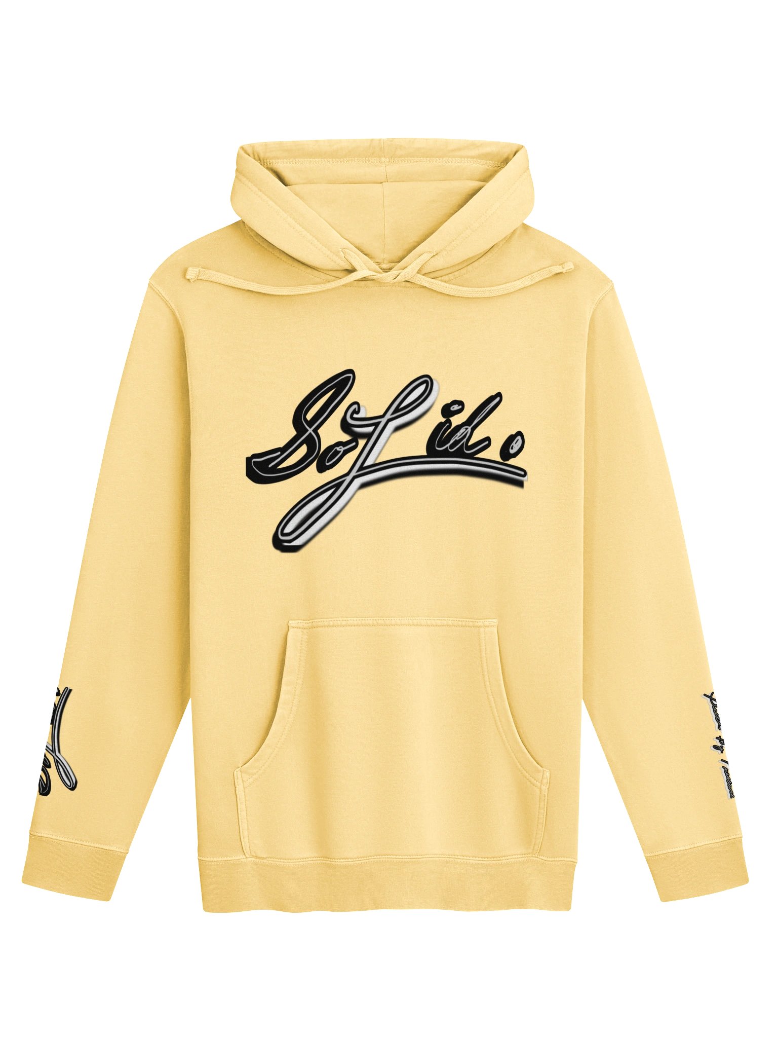 Solid Through it All Heavyweight Hoodie product image (41)