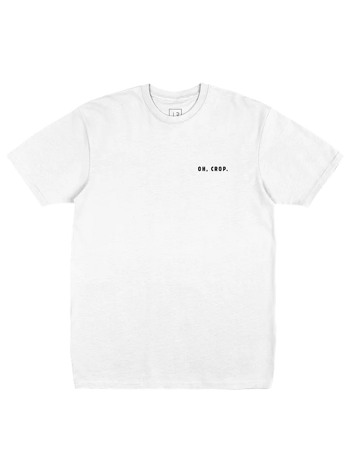 Oh Crop Camera Club Vintage Graphic Tee (White) product image (1)