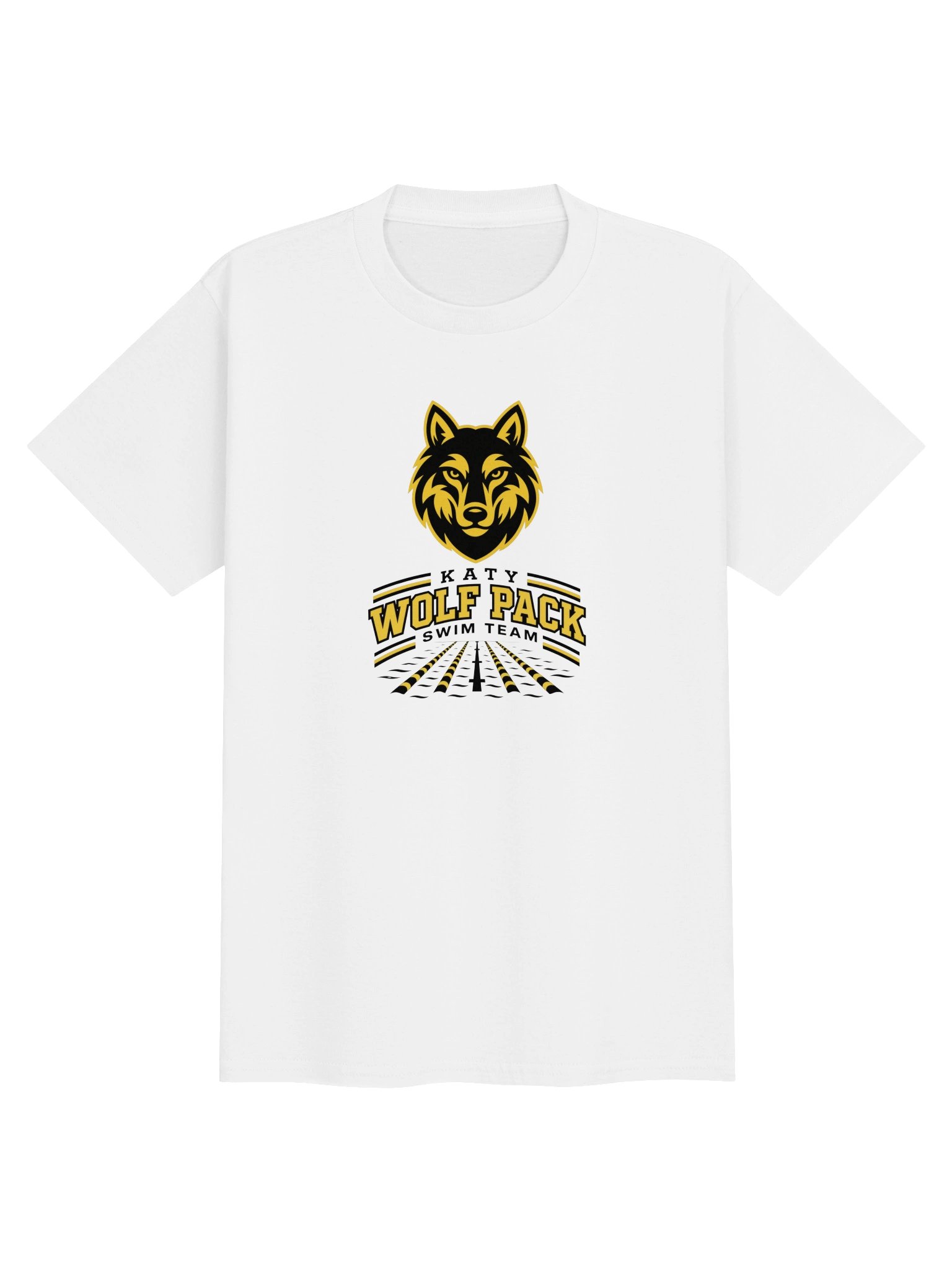 Katy Wolf Pack Swim Team Youth Tee product image (1)