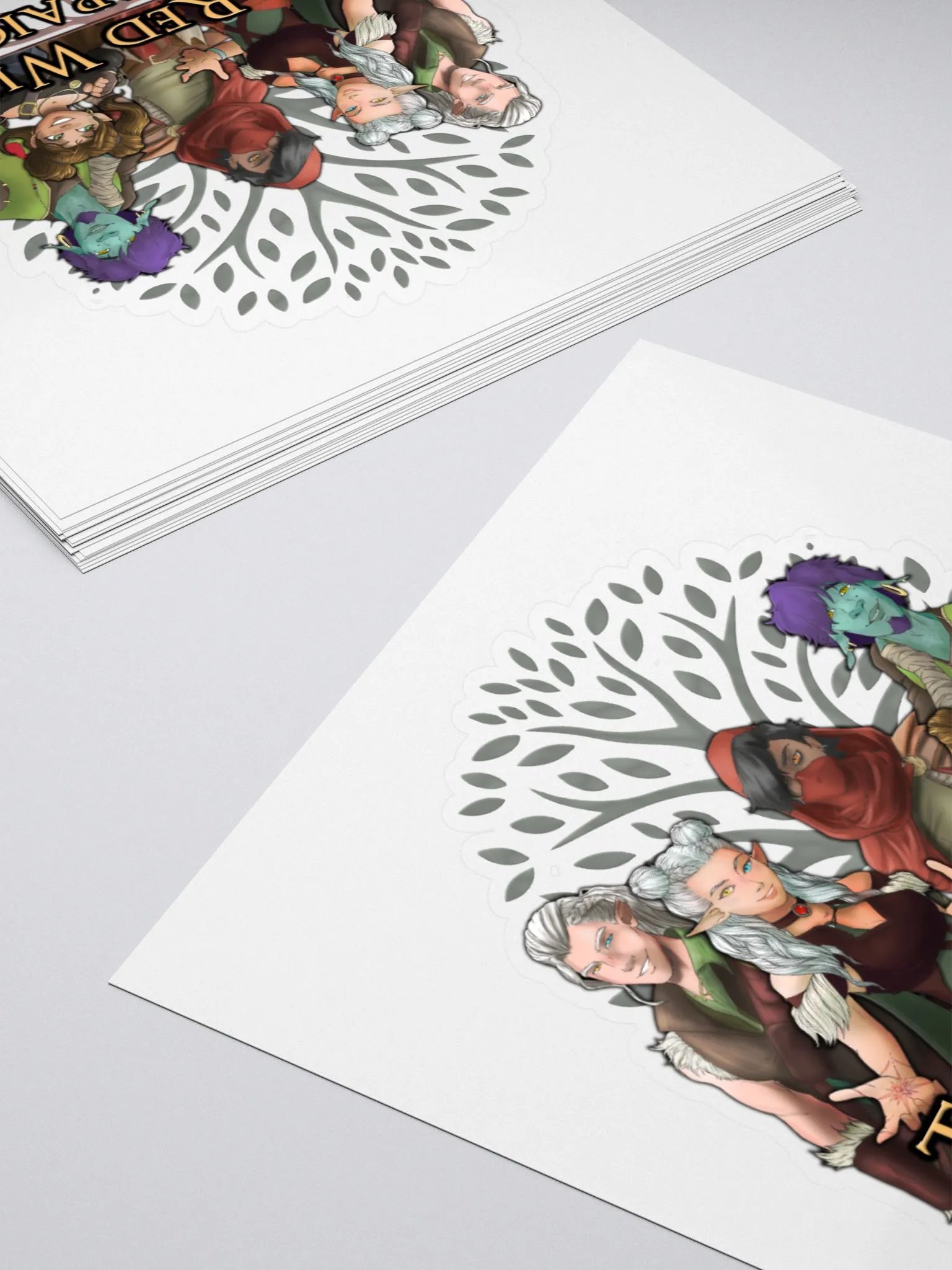 The Red Winds Campaign Stickers! (Ruby Edition) product image (11)