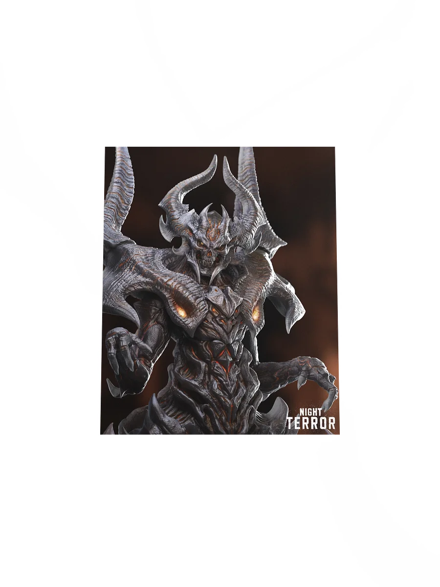 NIGHT TERROR: The Demonolith 3D Render Print product image (7)