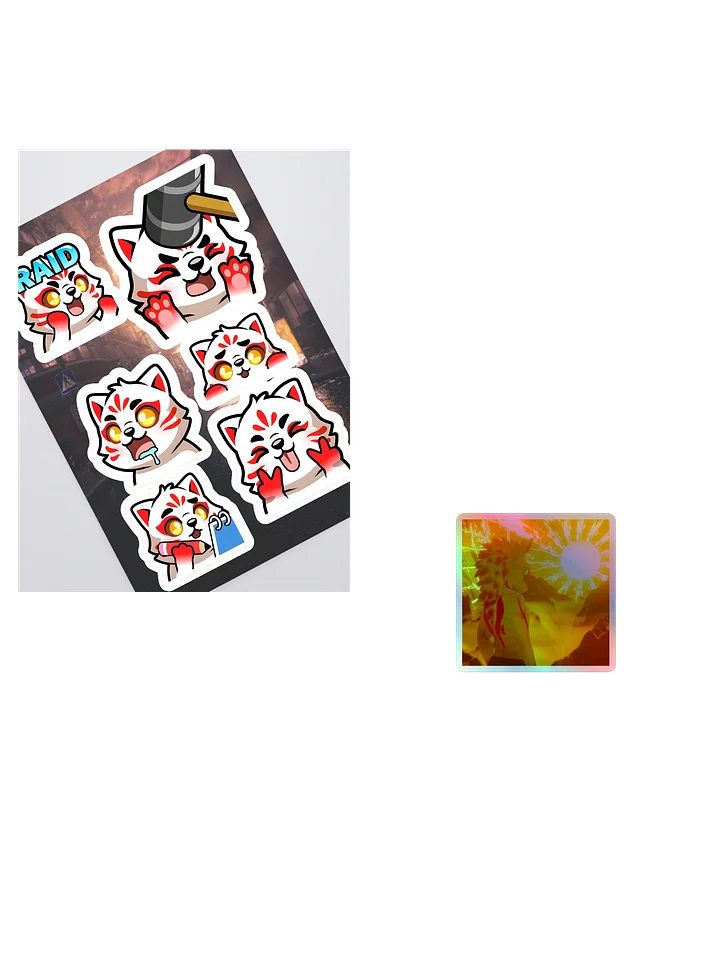 NikotaVR Kitsune Sticker Bunde product image (1)