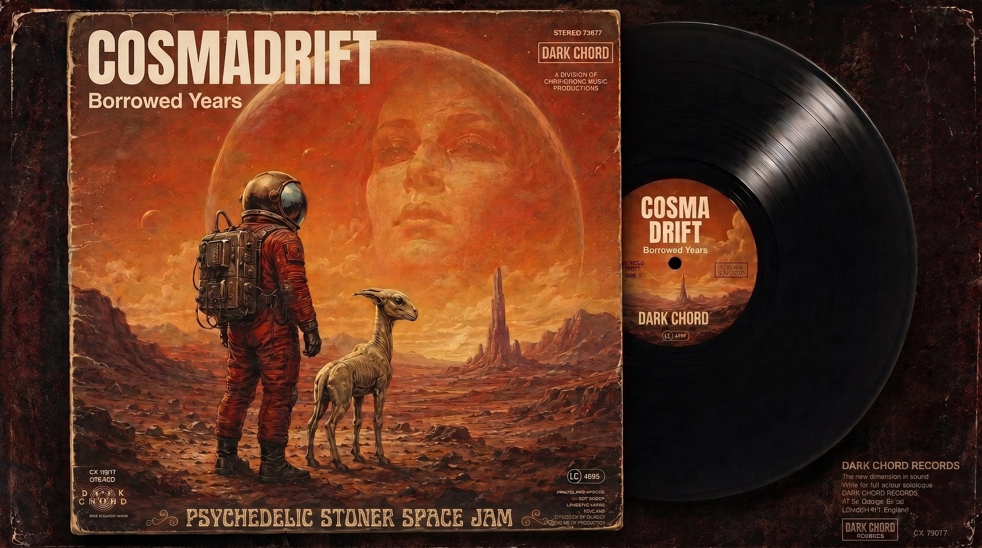 COSMADIRIFT - Psychedelic Stoner Space Jam [Full Album] product image (1)