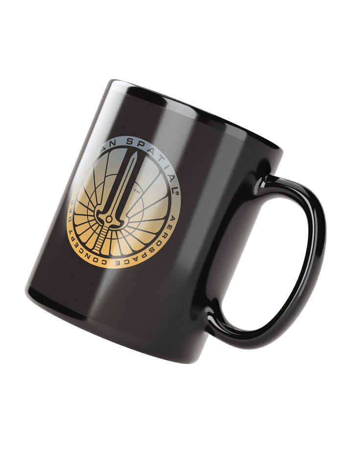Pan Spatial Black and Gold Mug product image (4)
