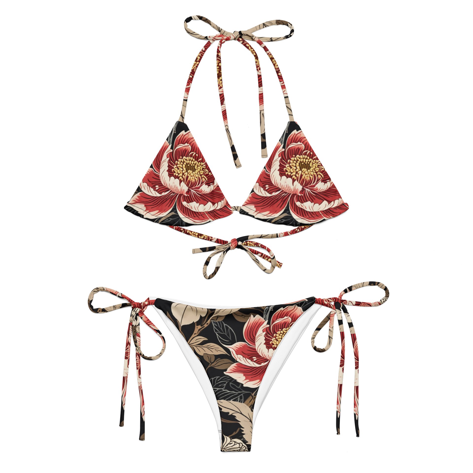 The Midnight Bloom String Bikini SET product image (2)