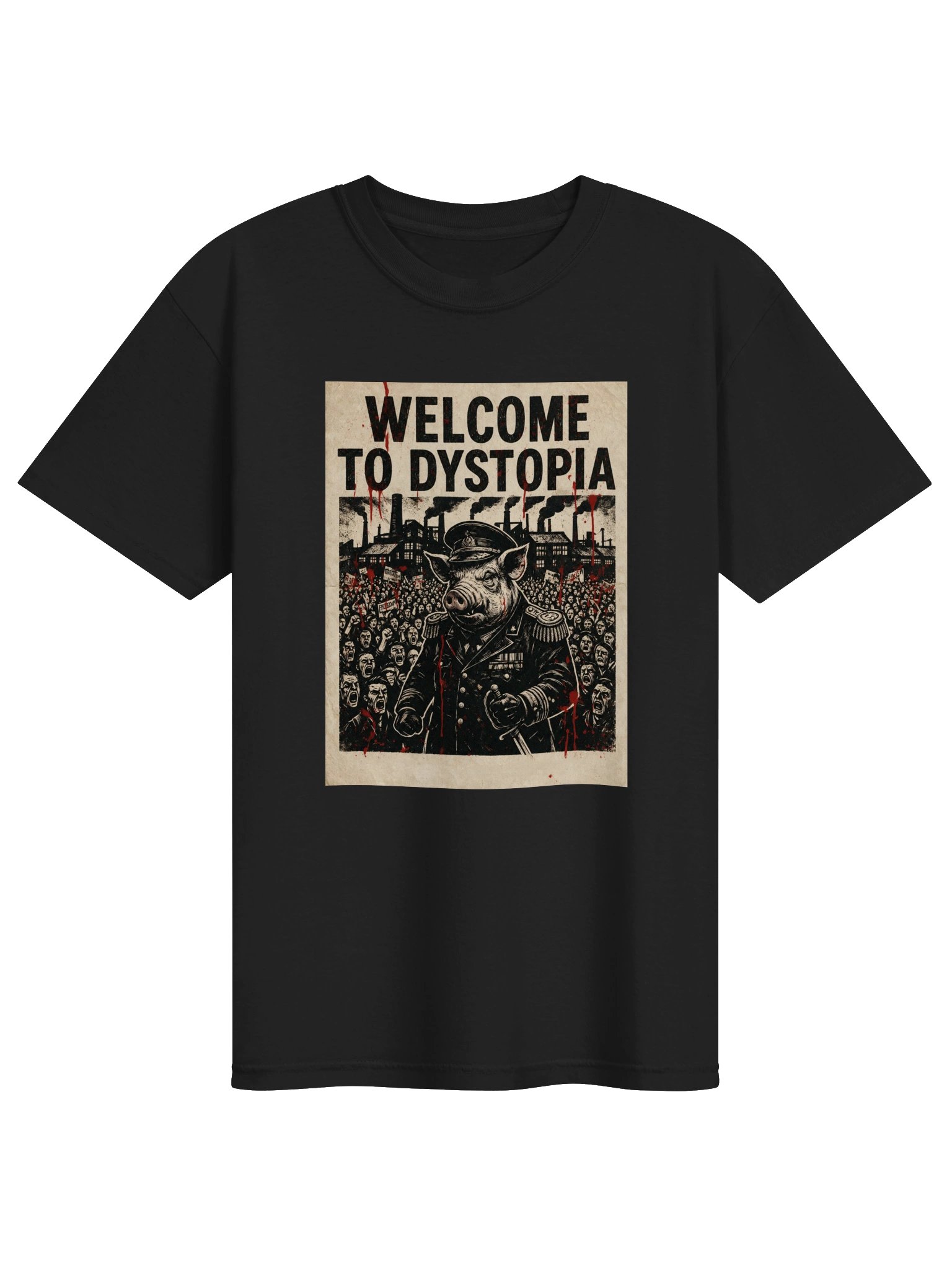 Welcome to Dystopia Graphic Tee product image (1)