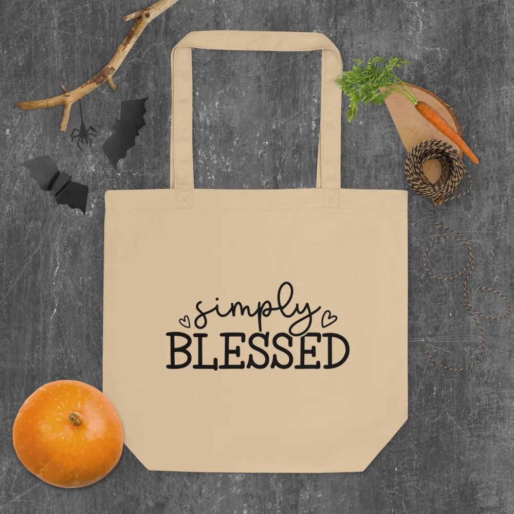 Organic Cotton Statement Tote Bag product image (4)