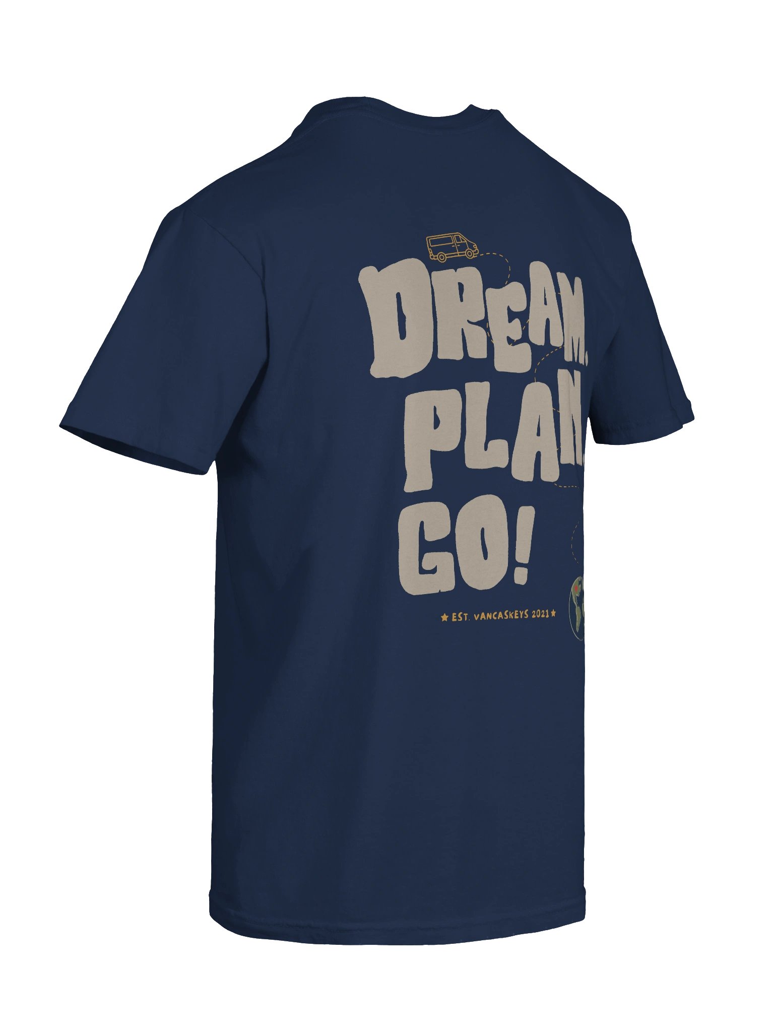 VANLIFE-ISH Comfort Cotton Tee (Color Summer) product image (8)