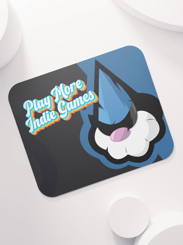 Play More Indie Games (Gnome) - Mouse Pad product image (2)