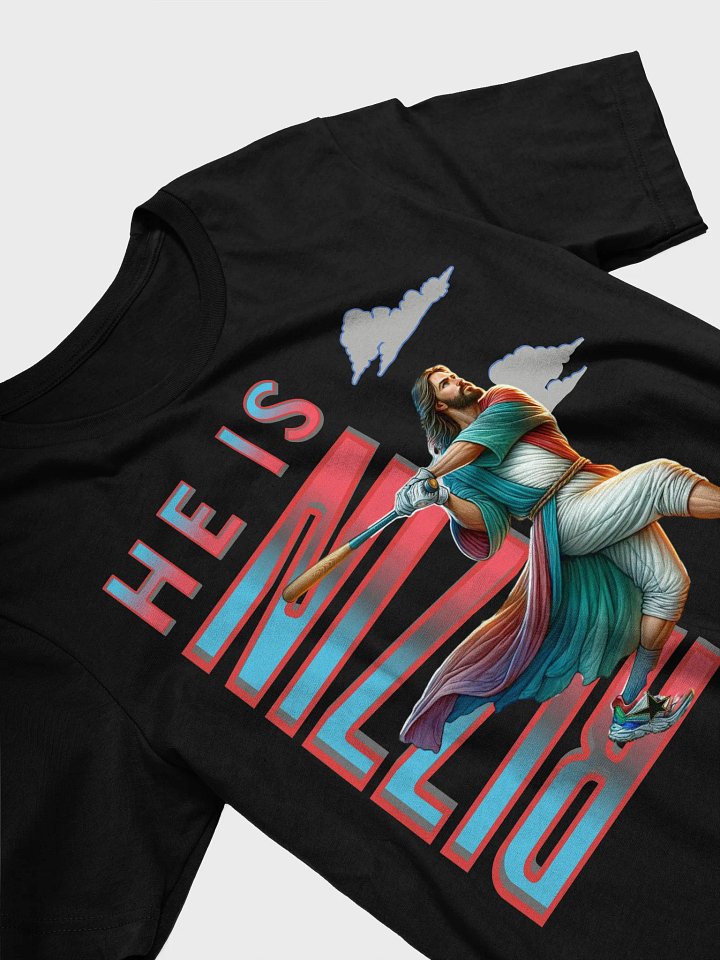 He Is Rizzin Baseball Robes Tee product image (2)