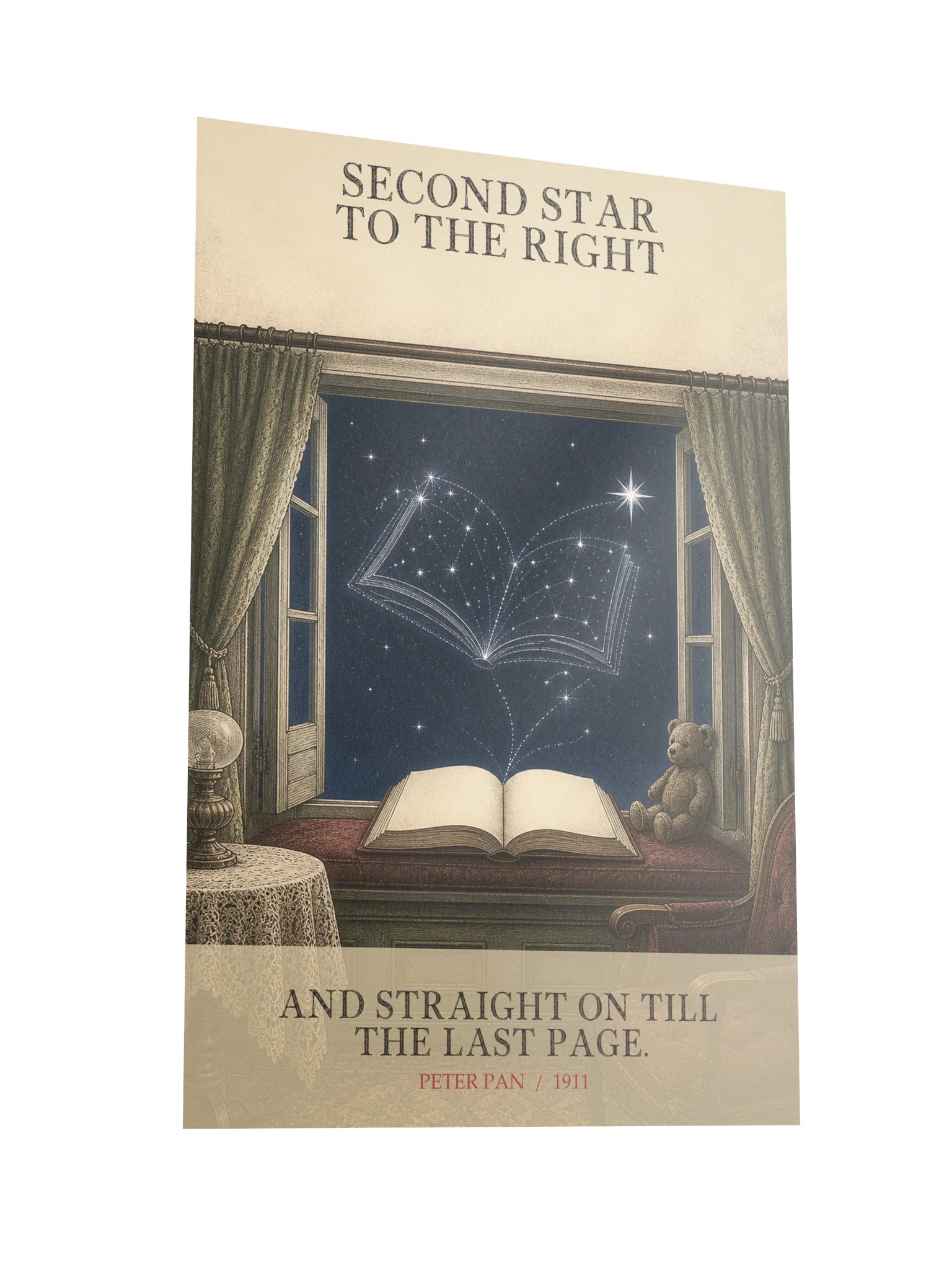 Second Star Right Straight On Till Last -- Peter Pan Art Print product image (10)